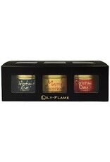 Lily-flame Geurkaarsen Cadeausetje  Kerst| Lily-Flame