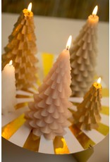 Rustik Lys Kerstboom kaars | Goud | Rustikl Lys