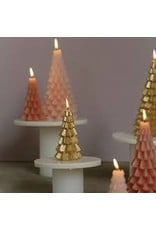Rustik Lys Kerstboom kaars | Goud | Rustikl Lys