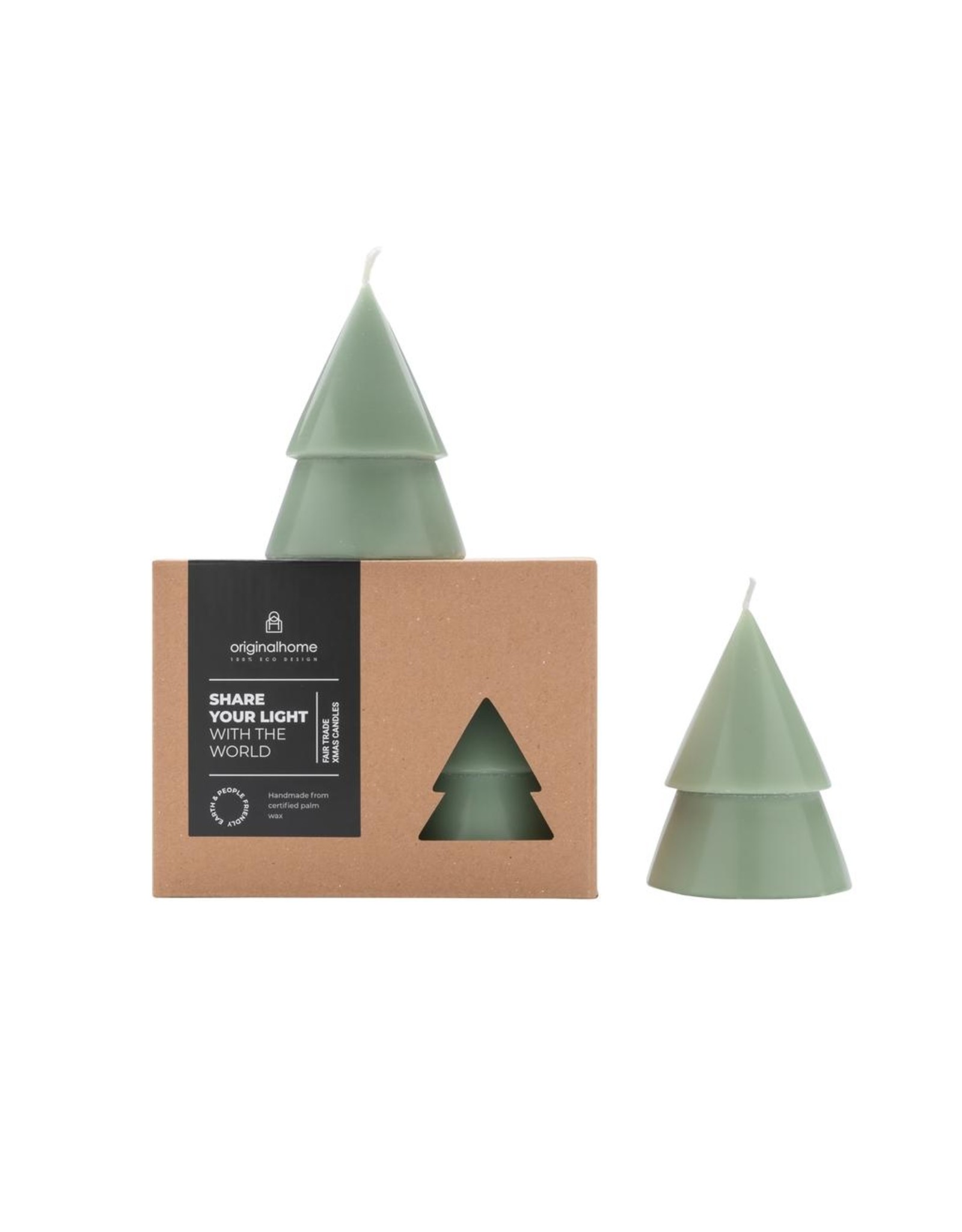 Original Home Kerstboom kaars | set van 2 | Original Home - Copy