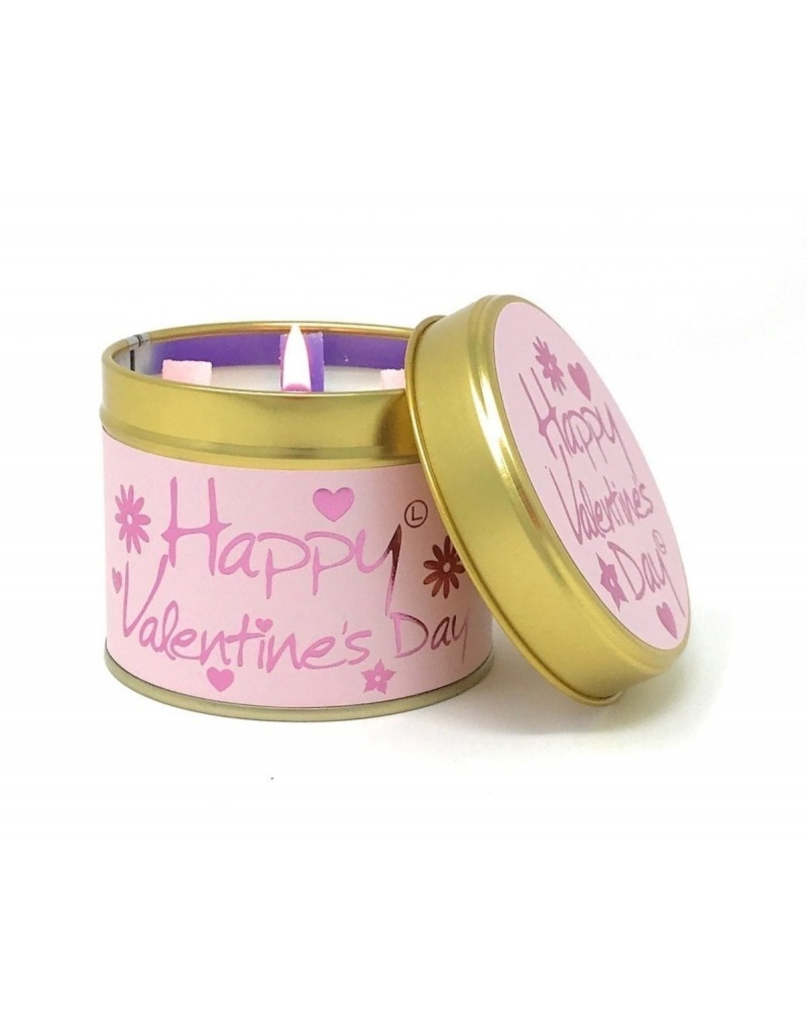 Lily-flame Geurkaarsen Geurkaars | Lily Flame  | Happy Valentine's Day