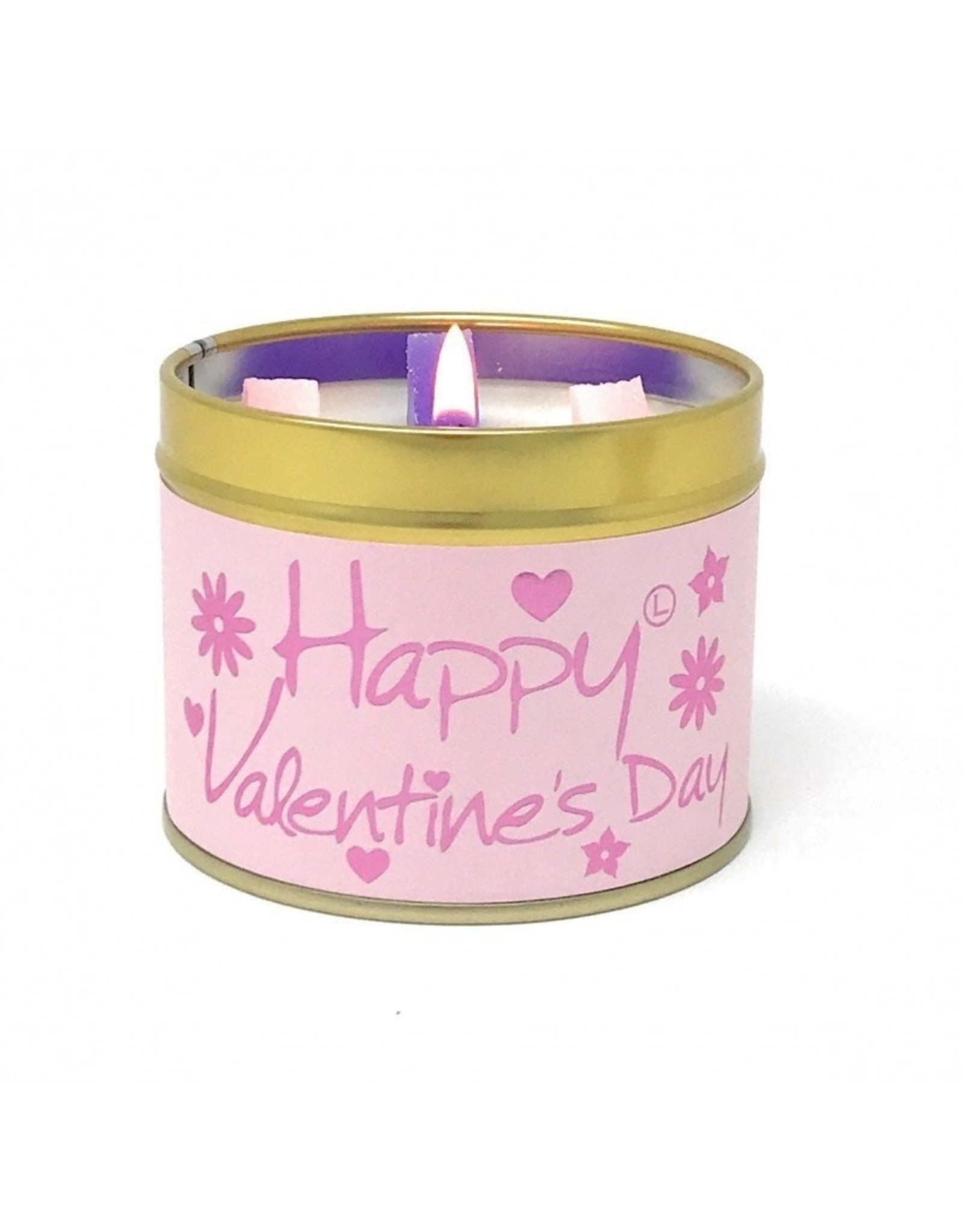Lily-flame Geurkaarsen Geurkaars | Lily Flame  | Happy Valentine's Day