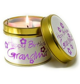 Lily-flame Geurkaarsen Geurkaars | Lily Flame  | Happy Birthday Grandma