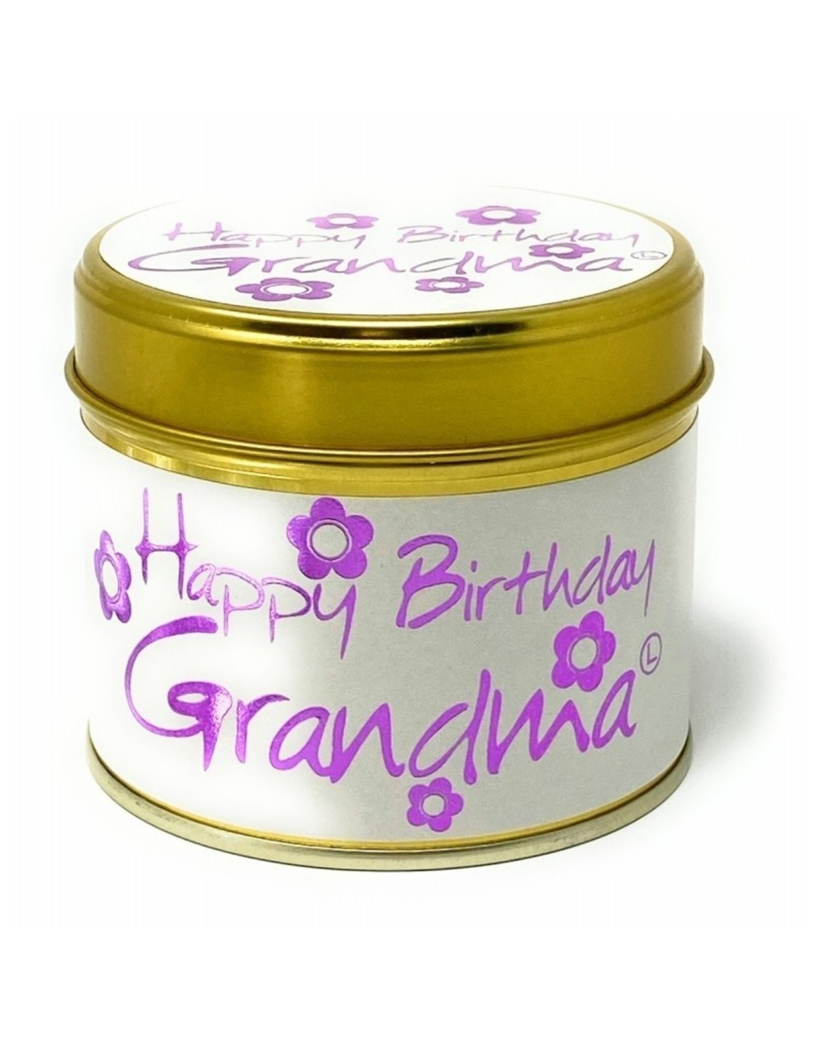 Lily-flame Geurkaarsen Geurkaars | Lily Flame  | Happy Birthday Grandma