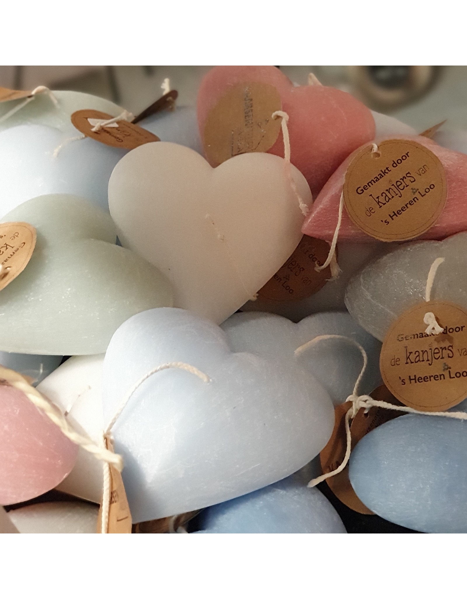 De kanjers van 's Heerenloo  Hartkaars liggend | Kanjers van "s Heeren Loo