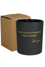 My flame Lifestyle Sojakaars | Time you Enjoy wasting is not wasted | John Lennon |Geur : Warm Cashmere