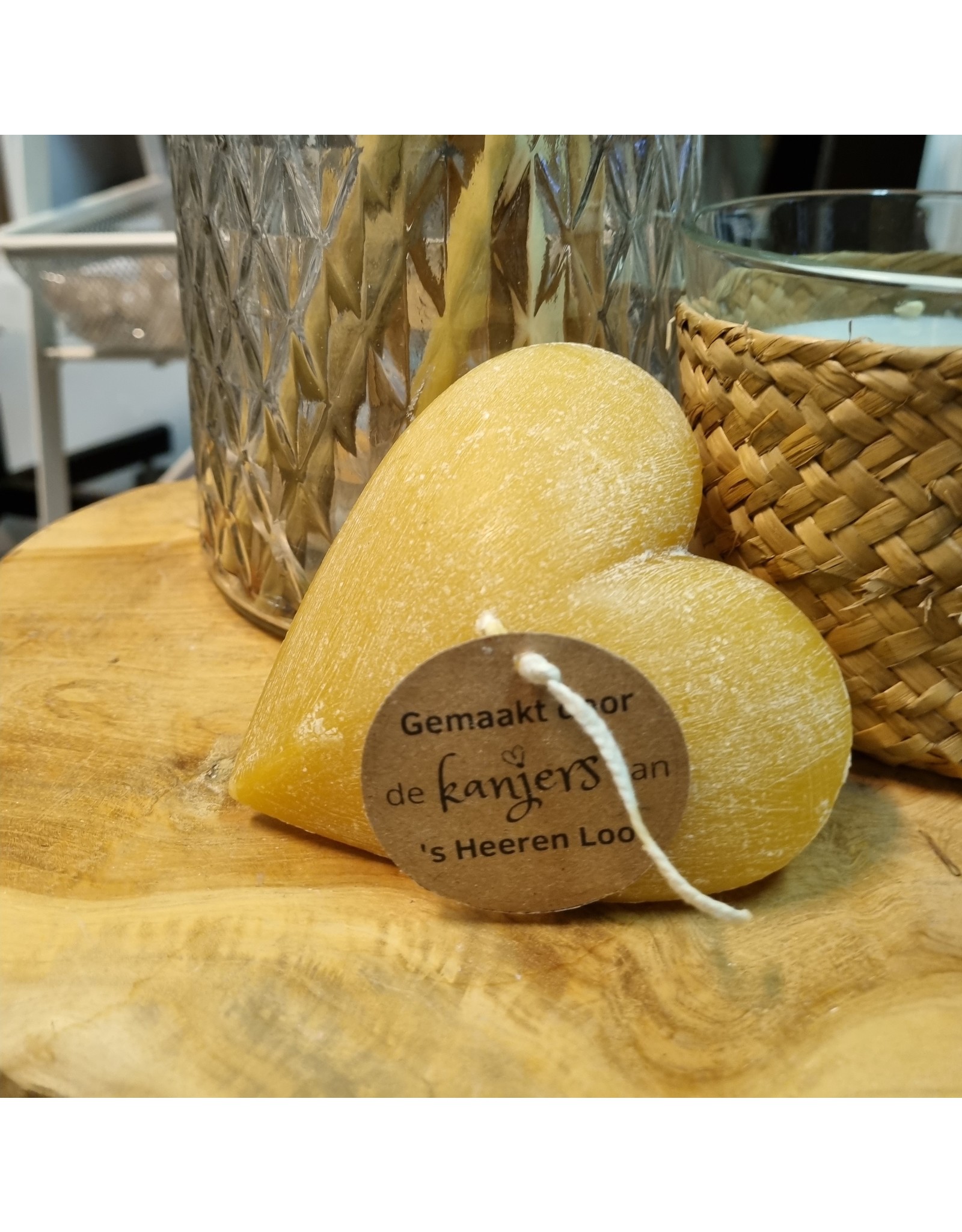 De kanjers van 's Heerenloo  Hartkaars liggend | Kanjers van "s Heeren Loo