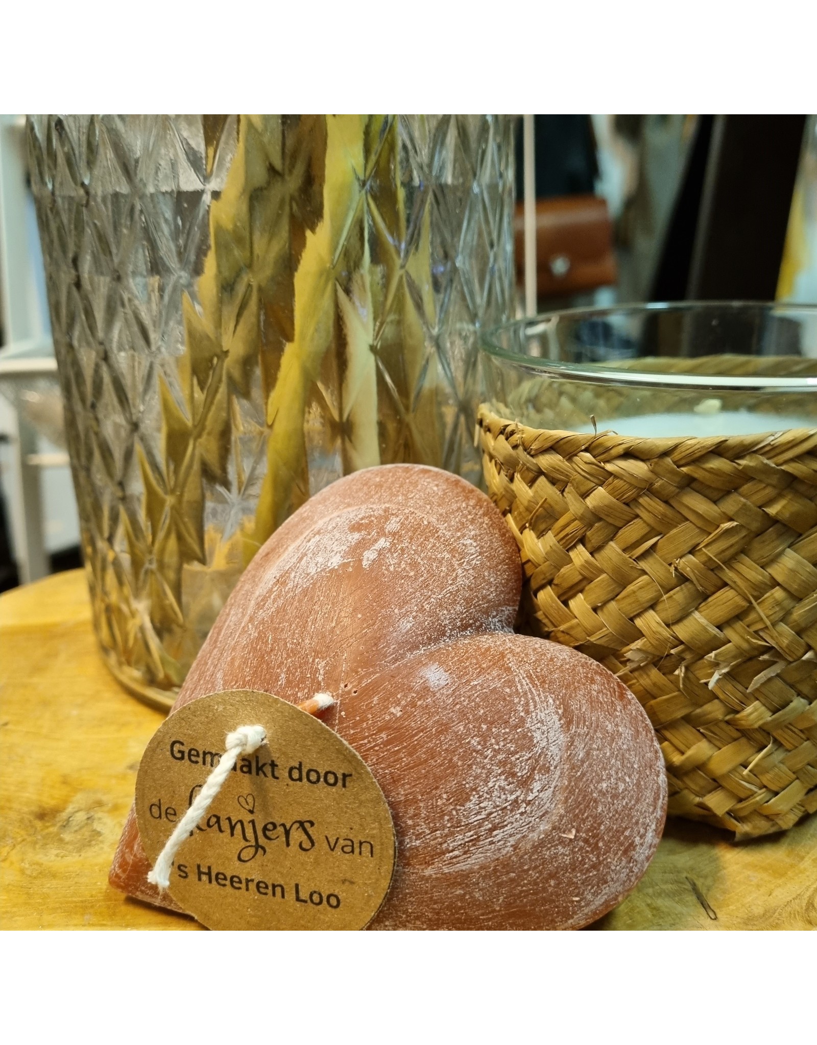 De kanjers van 's Heerenloo  Hartkaars liggend | Kanjers van "s Heeren Loo