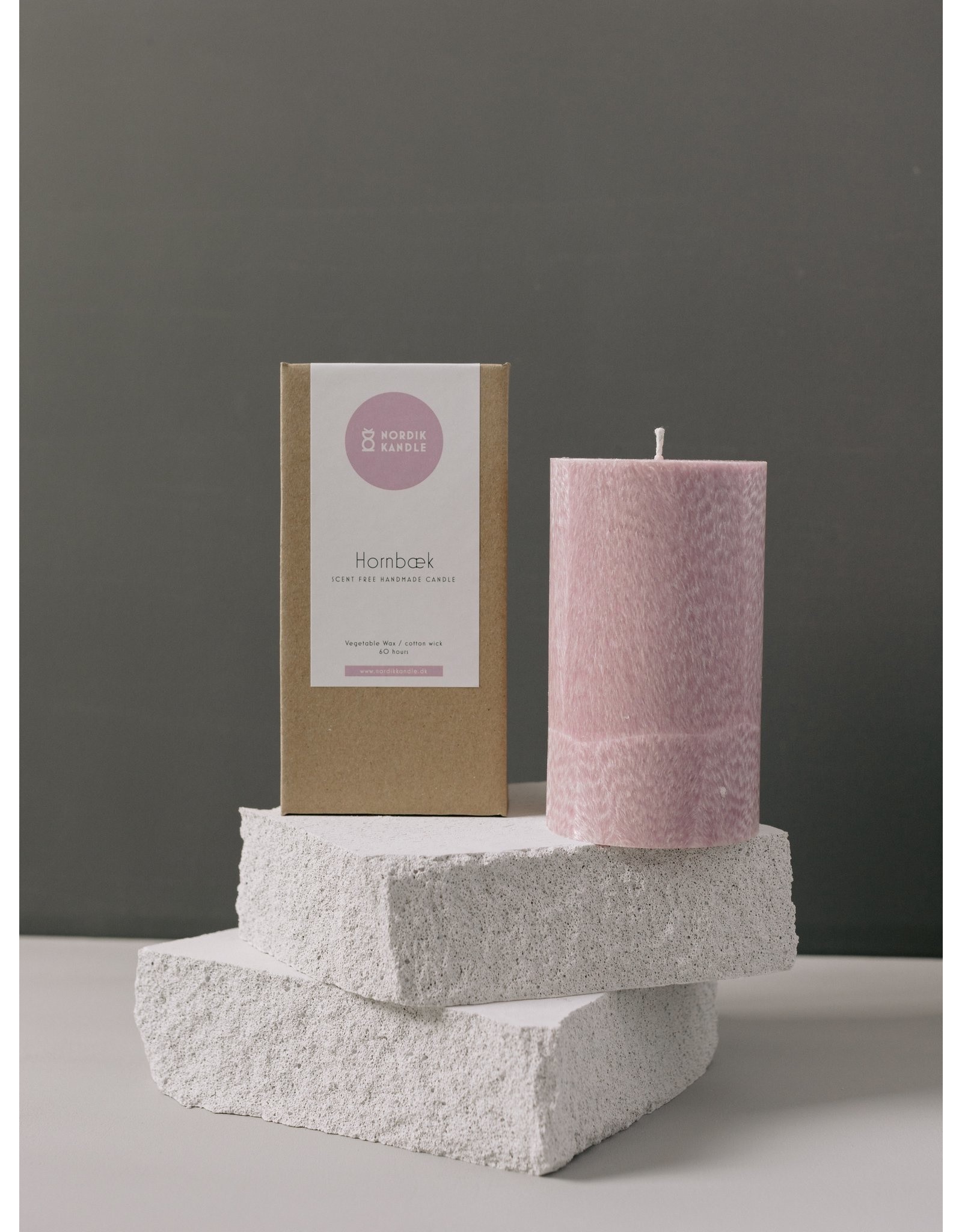NORDIK KANDLE Stompkaars | Nordik Kandle | Palmwas | Hornbaek