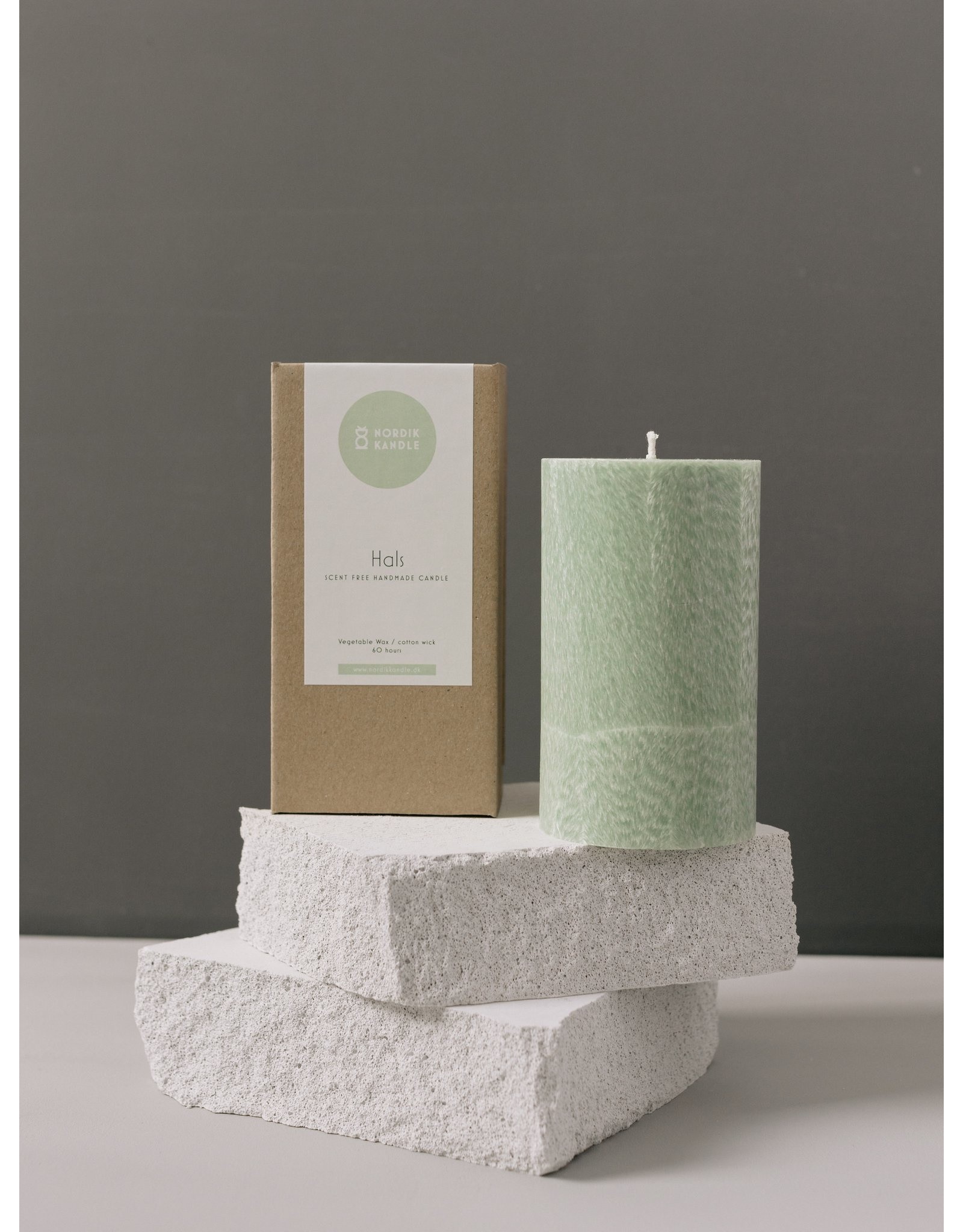 NORDIK KANDLE Stompkaars | Nordik Kandle  | Palmwas |Hals