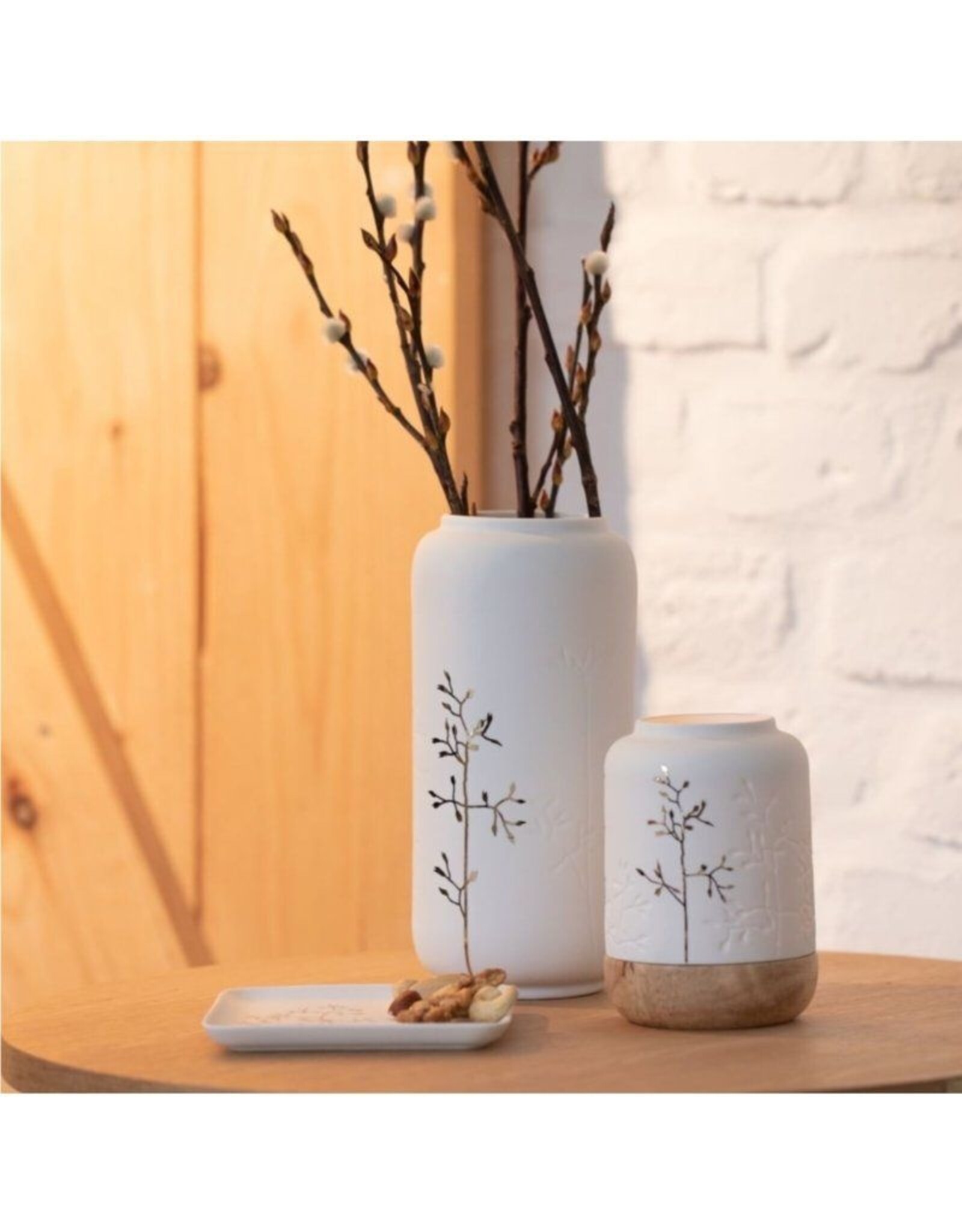 Räder Windlicht gold twig light | S | Porselein | Räder
