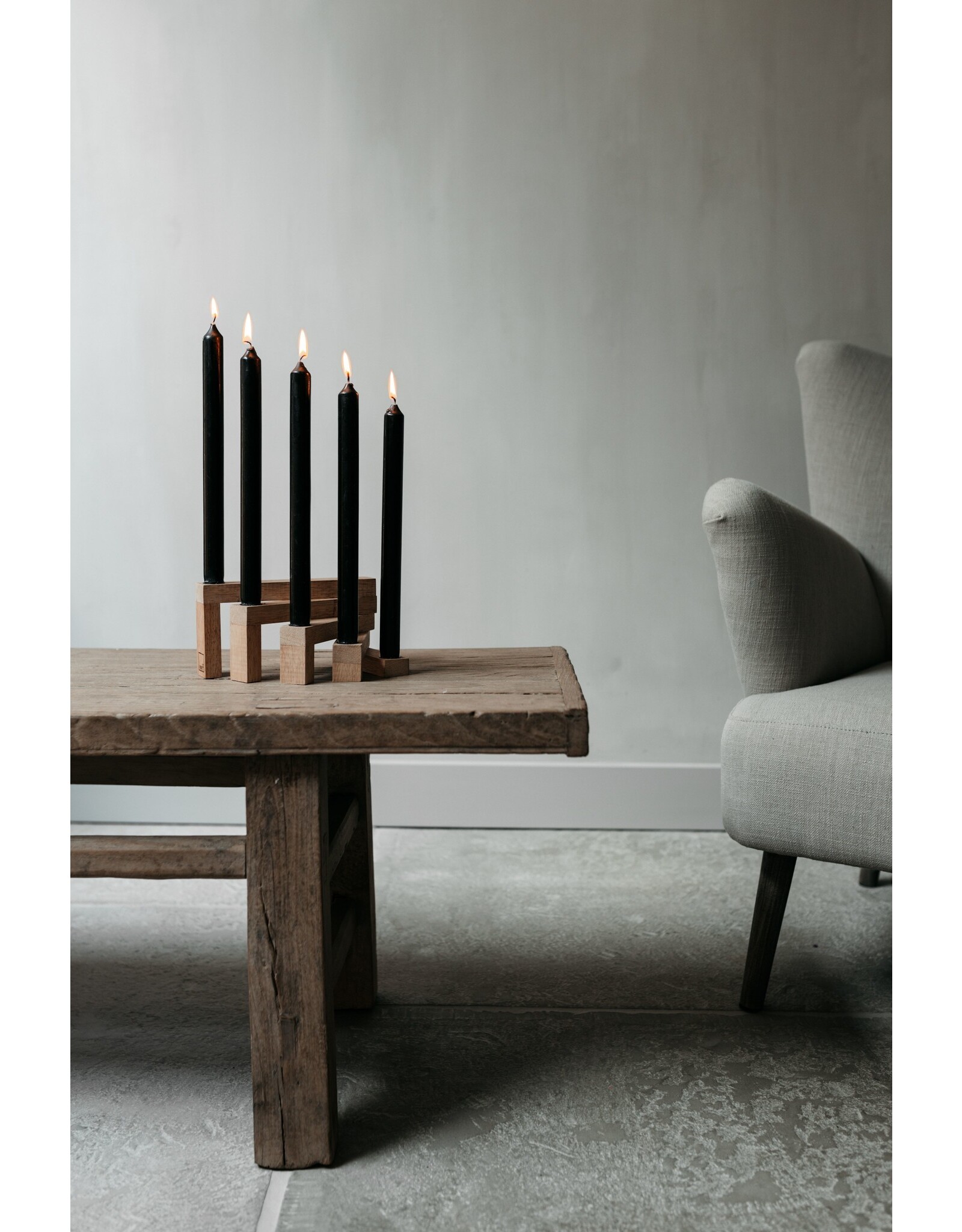 Leeff Candle holder Coen | Naturel  | Leeff