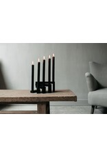 Leeff Candle holder Coen | Zwart | Leeff