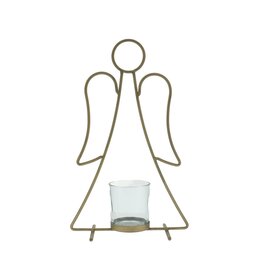Home Society Waxinehouder Engel | Goud | Home Society