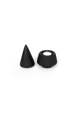 Theelichthouder kerstboom | zwart  | Gift Atelier