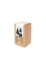 Theelichthouder kerstboom | zwart  | Gift Atelier