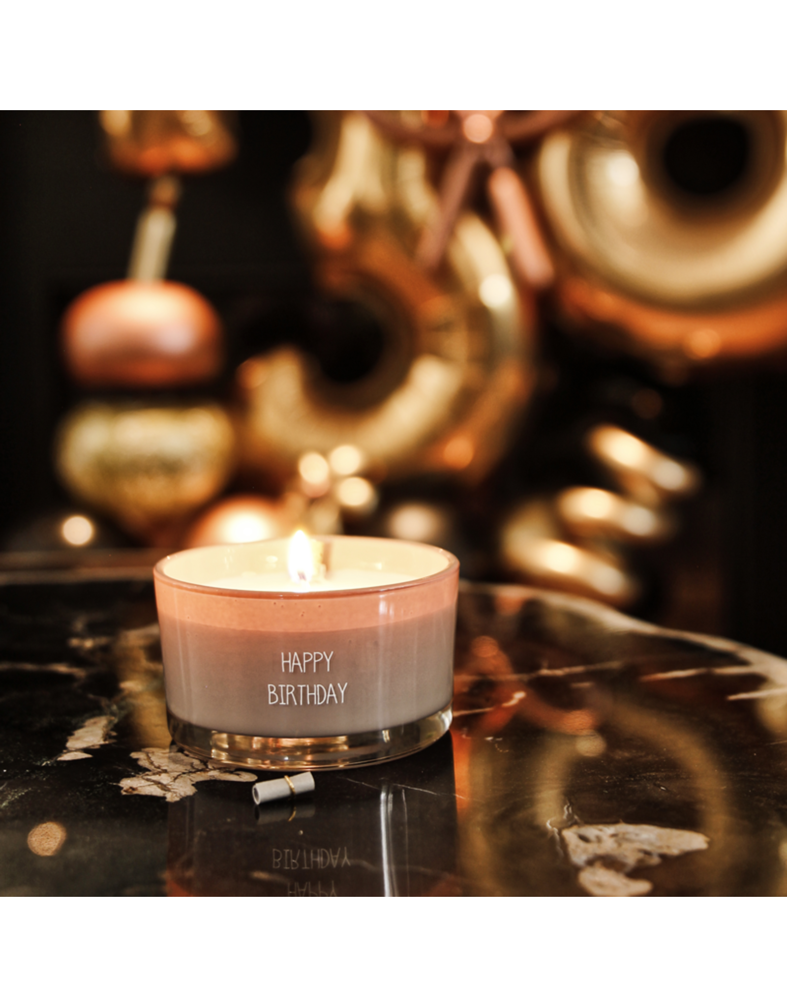 My flame Lifestyle Sojakaars met flessenpost| Happy Birtday | Fig's Delight | My Flame
