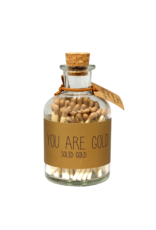 My flame Lifestyle Lucifers | Goud  | You are gold | My flame