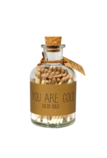 My flame Lifestyle Lucifers | Goud  | You are gold