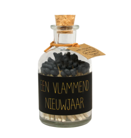 My flame Lifestyle Lucifers | Zwart | Een vlammend nieuwjaar | My Flame