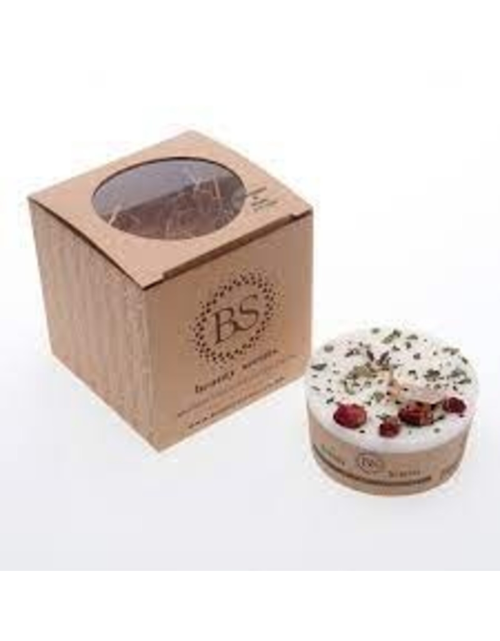 Beauty Scents geurkaarsen Soja geurkaars met rozenblaadjes | M | Beauty Scents