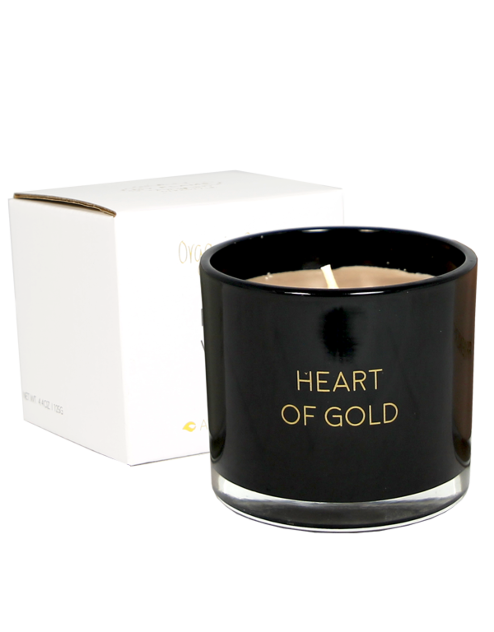 My flame Lifestyle Geurkaars met wens-armband | Heart of gold