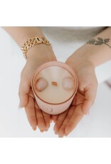 Geurkaars met edelsteen  | Rozenkwarts | Love | Soul Collectie | ExclusJess