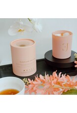 Geurkaars met edelsteen  | Rozenkwarts | Love | Soul Collectie | ExclusJess