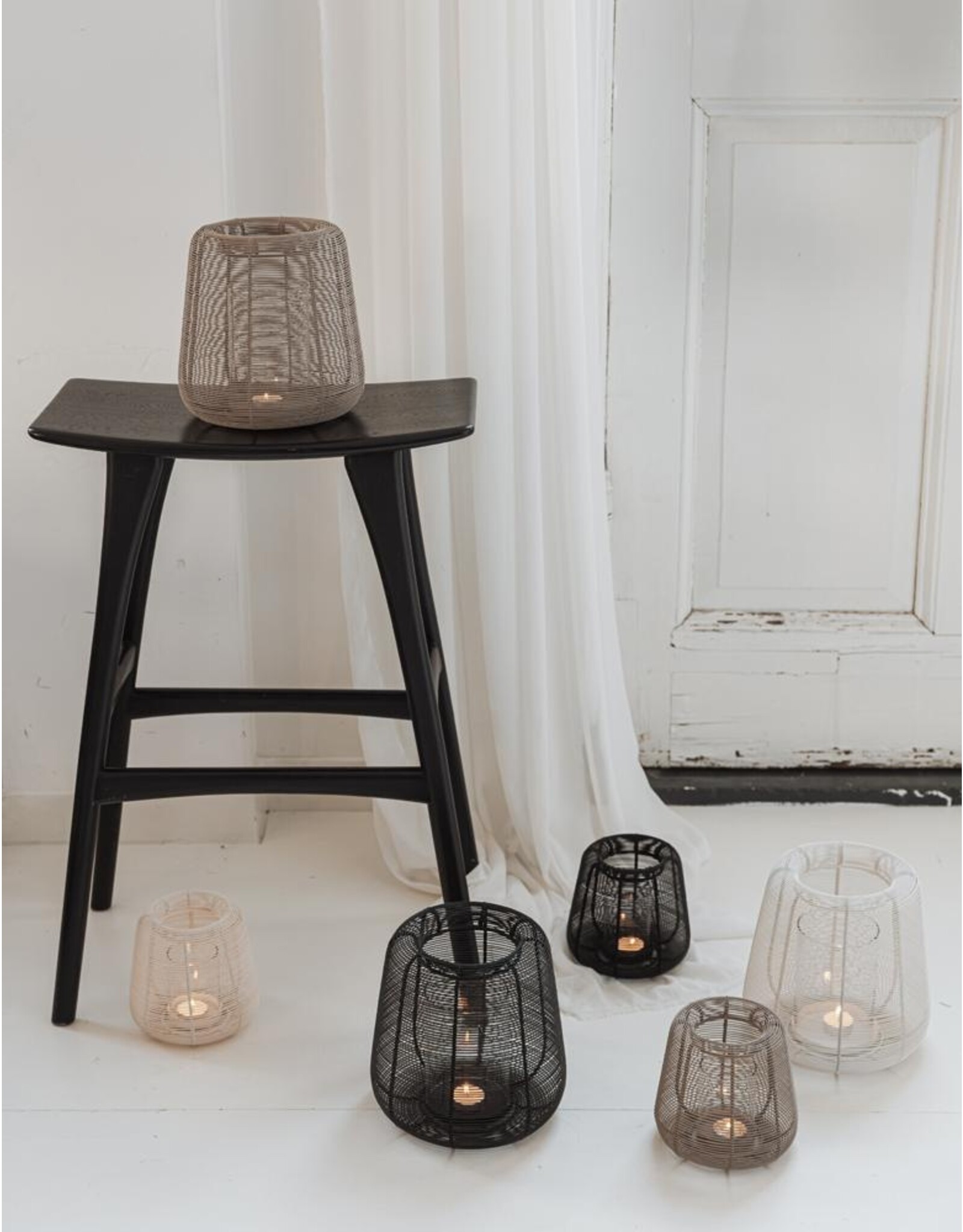 Jens Living Lantaarn Sil | zwart | S | Jens Living