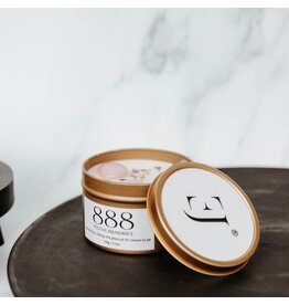 Geurkaars met edelstenen | 888 | Manifest Candle | ExclusJess