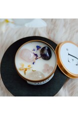 Geurkaars met edelstenen | 888 | Manifest Candle | ExclusJess