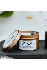 Geurkaars met edelstenen | 888 | Manifest Candle | ExclusJess