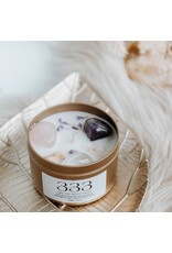 ExcluJess Geurkaars met edelstenen | 333 | Manifest Candle | ExclusJess