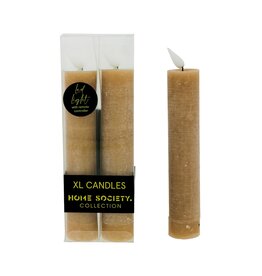 Home Society XL Led dinerkaars met afstandsbediening | taupe | Home Society