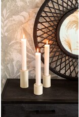 Home Society Kandelaar dinerkaars XL | Ravi L | Beige | Home Society