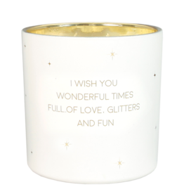 My flame Lifestyle Sojakaars | I wish you wonderful times, full of love, glitters and fun | Winter Wood | My Flame