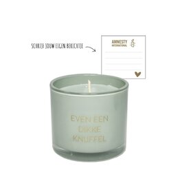 My flame Lifestyle Sojakaars | Even een dikke knuffel | Minty Bamboo