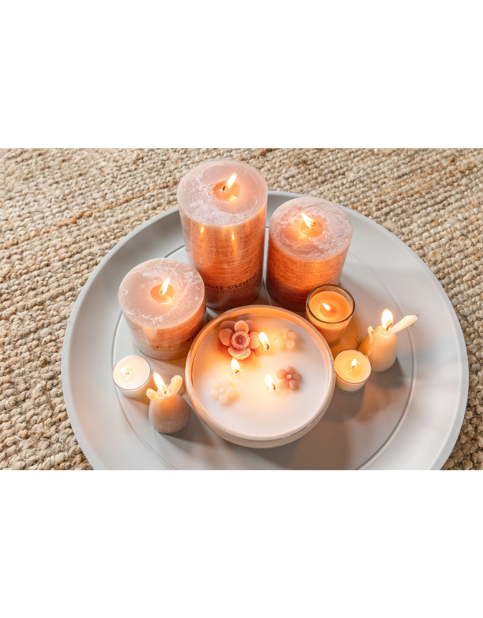 Home Society Stompkaars | 9 x10 | Peach | Home Society