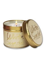 Lily-flame Geurkaarsen Geurkaars | Lily Flame  | White Suede Lily-flame Geurkaarsen Geurkaars | Lily Flame  | White Suede