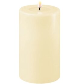 Deluxe Homeart Led kaars Led Stompkaars | 7.5 cm x  12,5 cm    | Cream | Deluxe Homeart