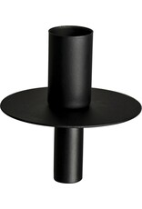 Wijnfles dinerkaarshouder | Zwart | Gusta
