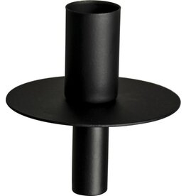 Wijnfles dinerkaarshouder | Zwart | Gusta