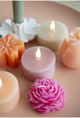 Home Society Led mini stompkaars met afstandsbediening | set van 2 || Peach | Home Society