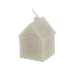 Home Society Huis kaars S | Greige | Home Society