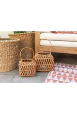 Home Society Lantaarn vierkant S | bruin | Home Society