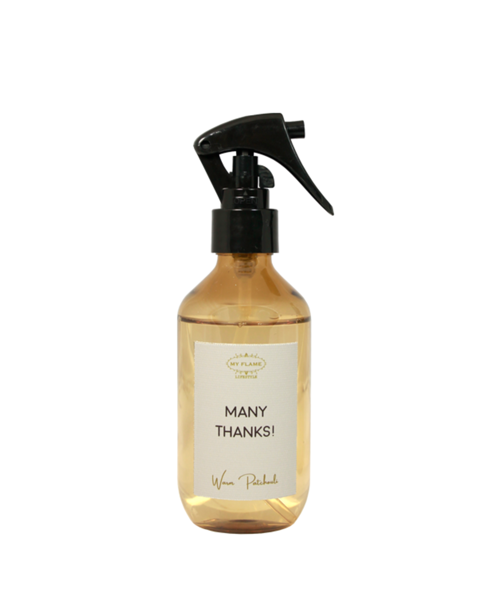My flame Lifestyle Roomspray | Many thanks! | Warm Patchouli | My flame