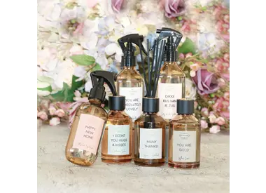 Geurstokjes en roomspray van My Flame Lifestyle
