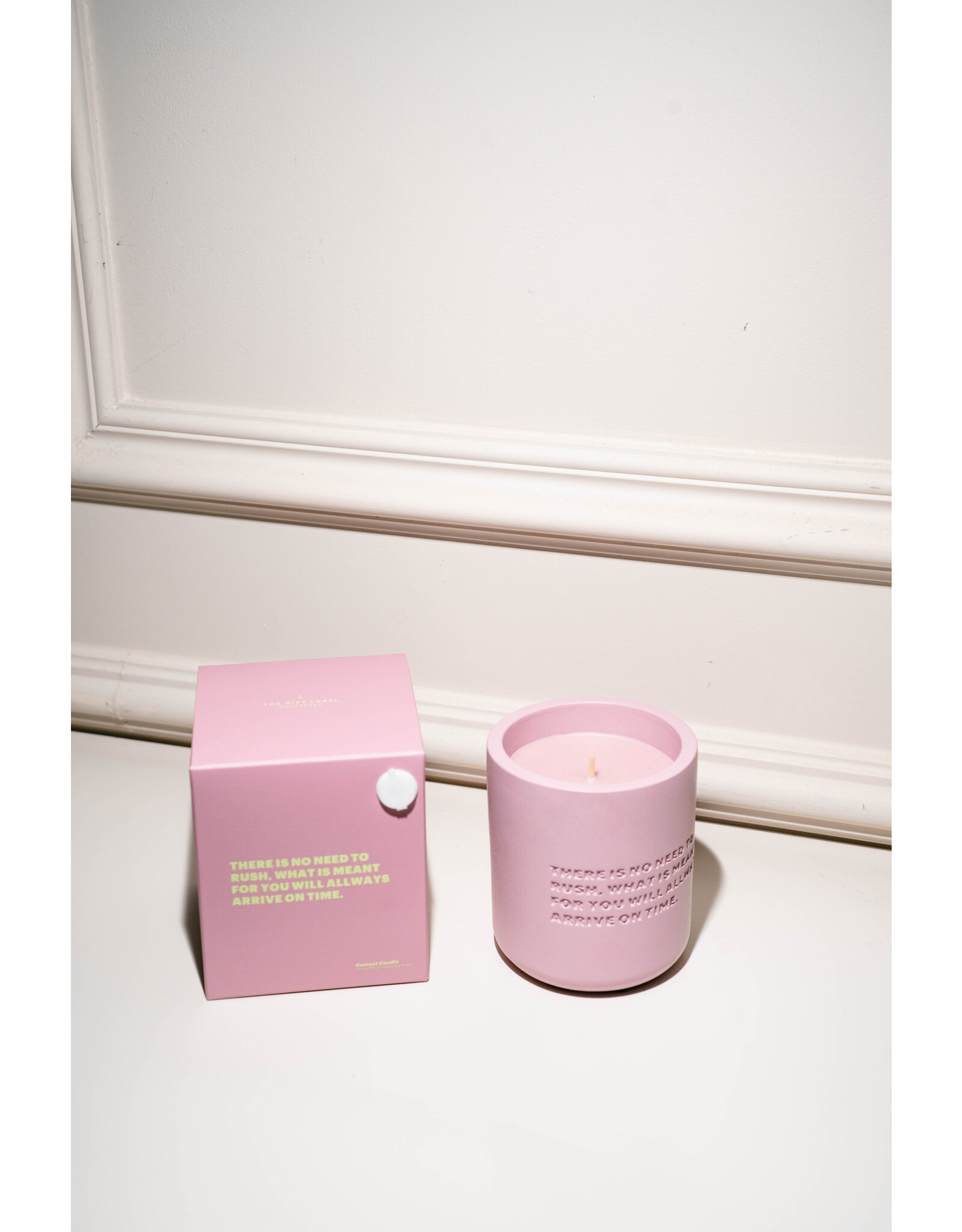 The Gift Label Geurkaars | The Gift Label | There is no need to rush