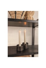 Home Society Kaarsenhouder dinerkaars XL | Andy | zwart  |  Home Society