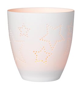 Räder Porseleinen waxinelichthouder | Poetry light | ster| Räder